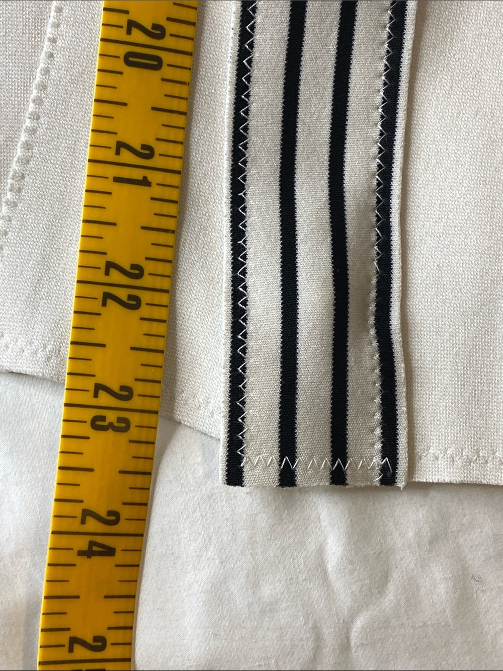Marie Saint Pierre White Asymmetrical Structured Knit Tank Top 2 Made in Canada - Picture 15 of 15